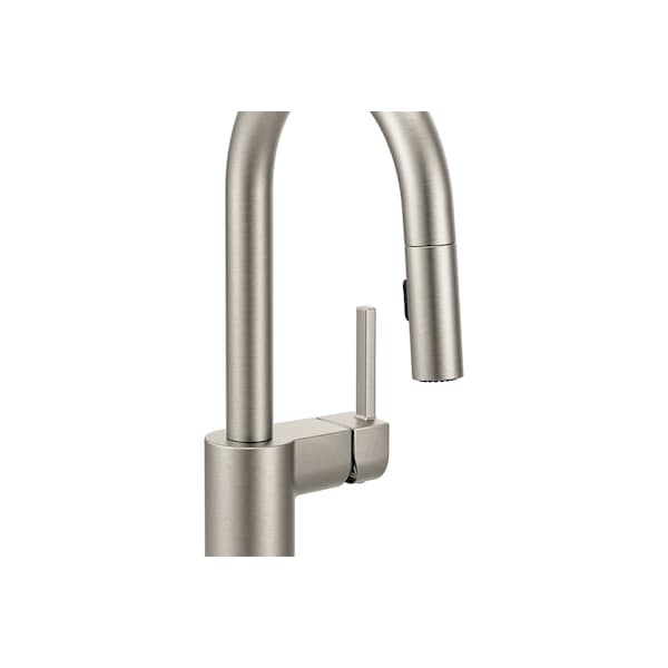 One-Handle Pulldown Bar Faucet Spot Resist Stainless